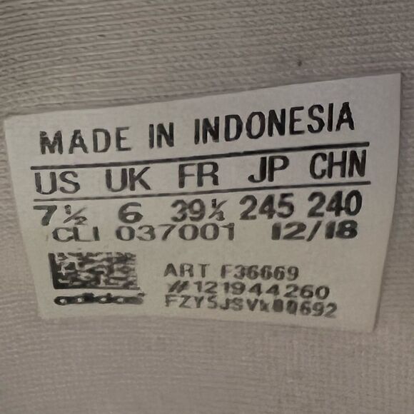 Womens ADIDAS Edge Lux 3 Orchid Tint Wide Lace Athletic Sneakers / Size 7.5 - Picture 10 of 10